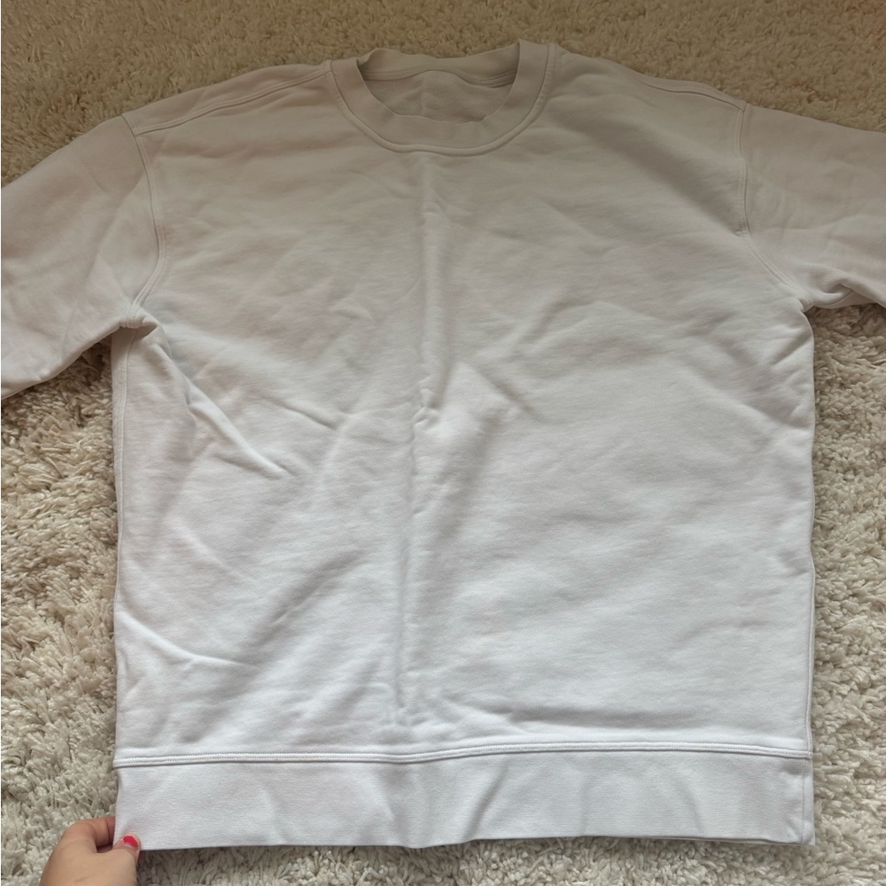 Classic White Sweatshirt